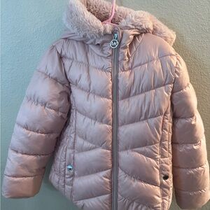 Michael Kors Blush Puffer Jacket for Kids